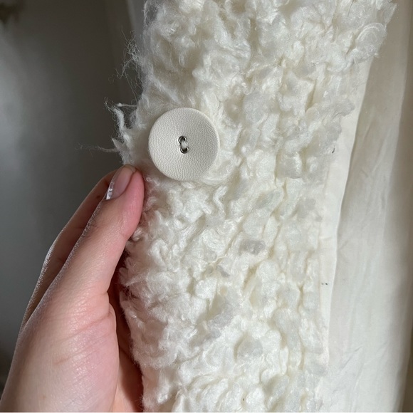 Cream MinkPink Faux Fur Coat - Picture 7 of 8